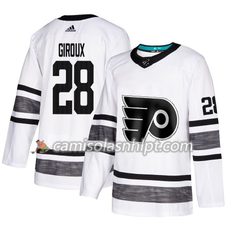 Camisola Philadelphia Flyers Claude Giroux 28 2019 All-Star Adidas Branco Authentic - Homem